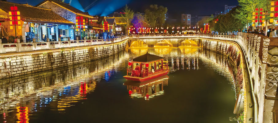 ●安順古城。 黃鋒 攝