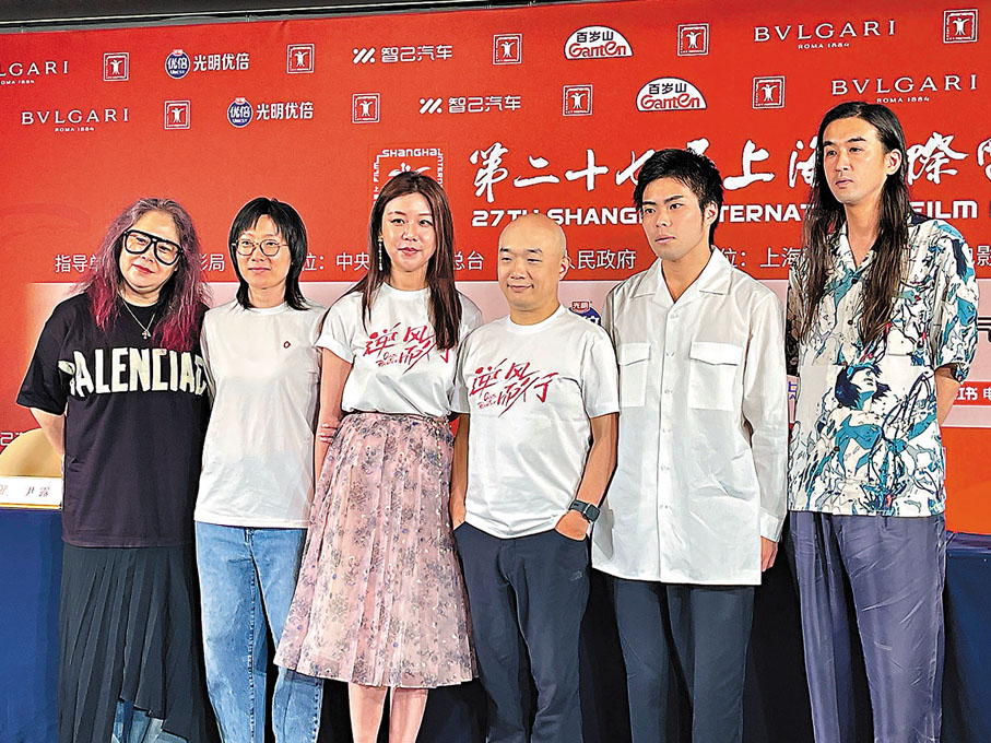 ●金爵獎亞洲新人單元入圍影片劇組見面會昨舉行。 夏微 攝