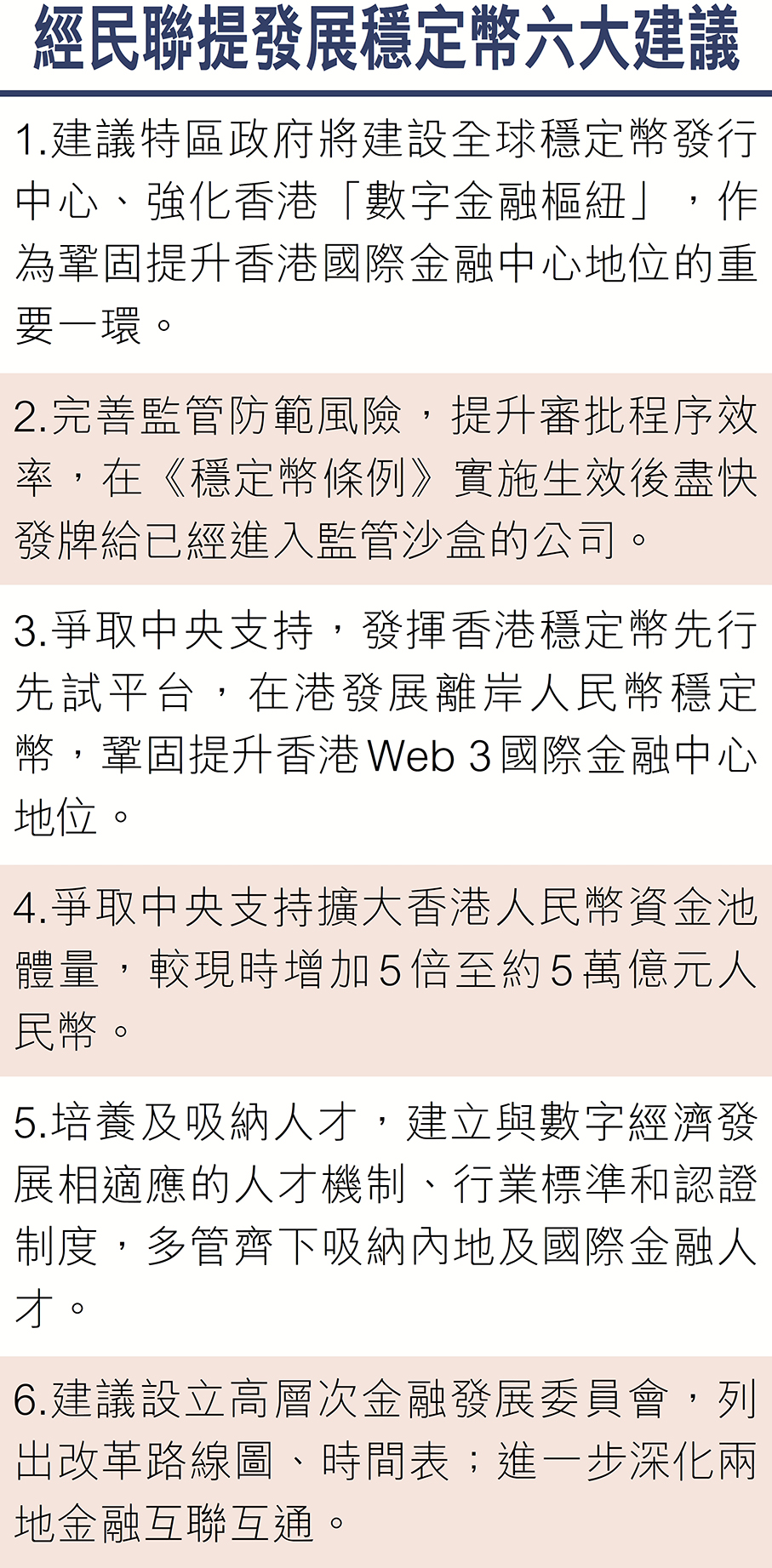 港可推動跨境支付創新發離岸人民幣穩定幣- 香港文匯報