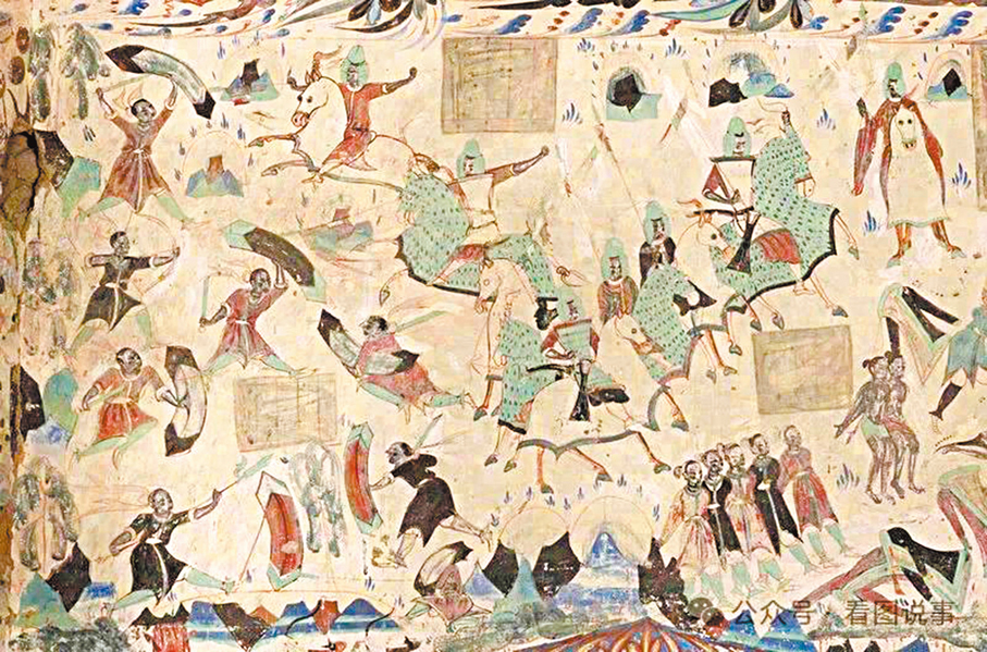 ●《五百強盜成佛圖》。作者供圖