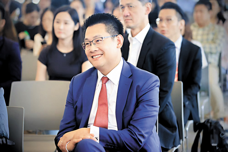 ● 港青范家珩北上發展20年，形容自己為「灣區仔」。香港文匯報深圳傳真