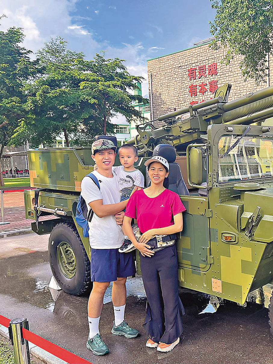 ●退役老兵洪先生。受訪者供圖