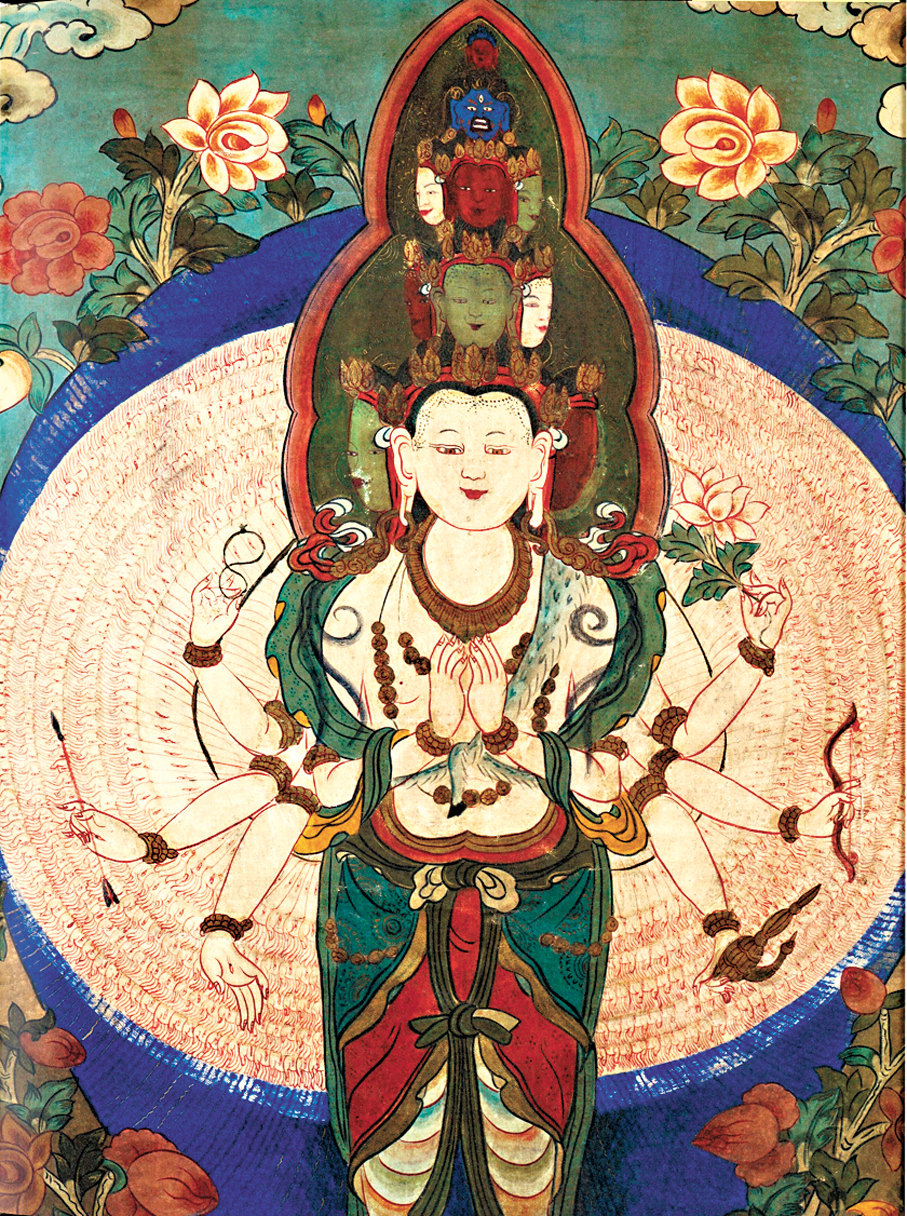 ●觀世音菩薩唐卡