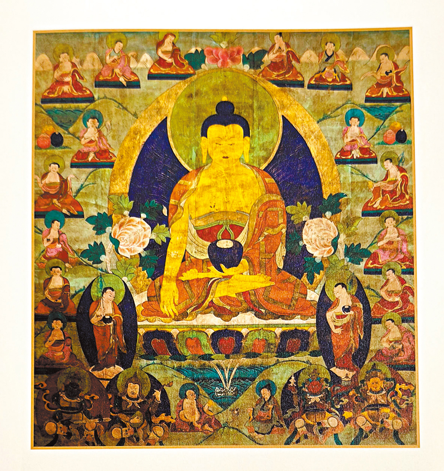 ●釋迦牟尼佛與十六羅漢 