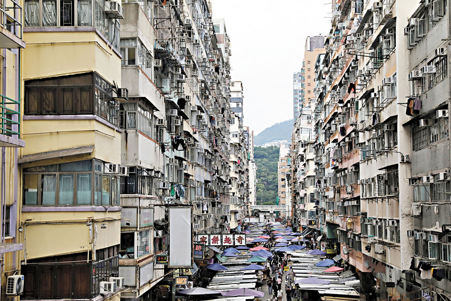 ●全港約25%劏房不符標準，需改裝成合規簡樸房。 資料圖片