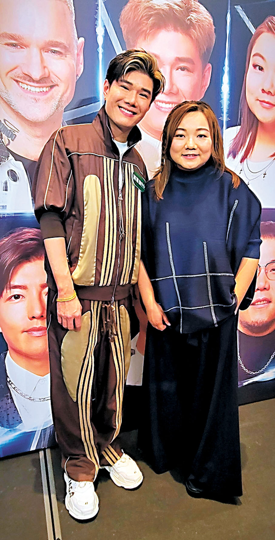 ●黃博（右）和張與辰預告一些特別演出。梁靜儀  攝