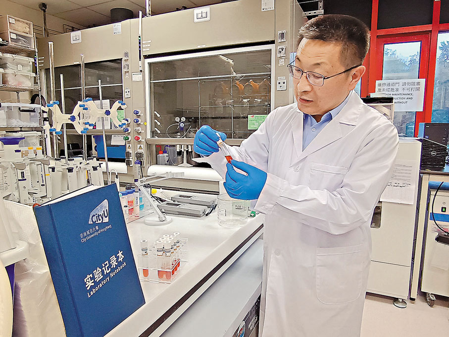 ●傑出創科學人袁志國　香港文匯報記者莫楠  攝