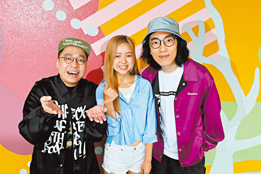 ●C君（左）與陸永笑胡敏芝慢半拍愛刺激。