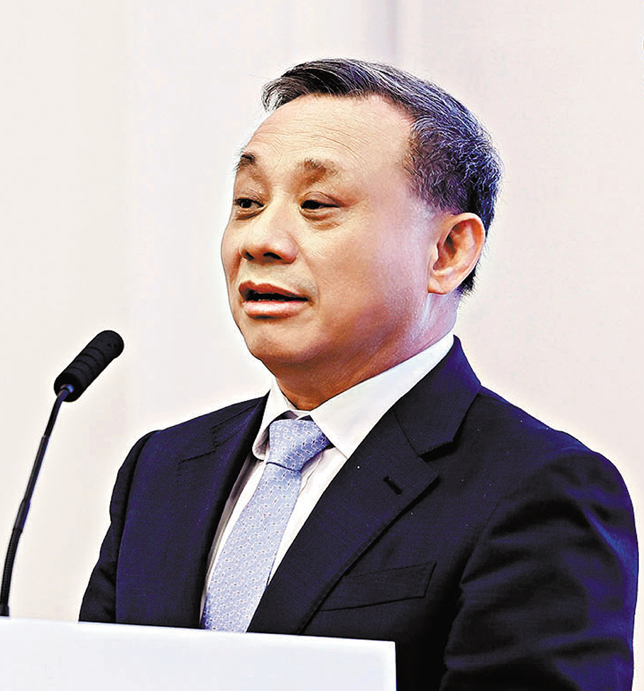 ●毛振華指，中資企業出海將成為未來一段時期的大趨勢，香港可以作為中資企業出海的「跳板」。