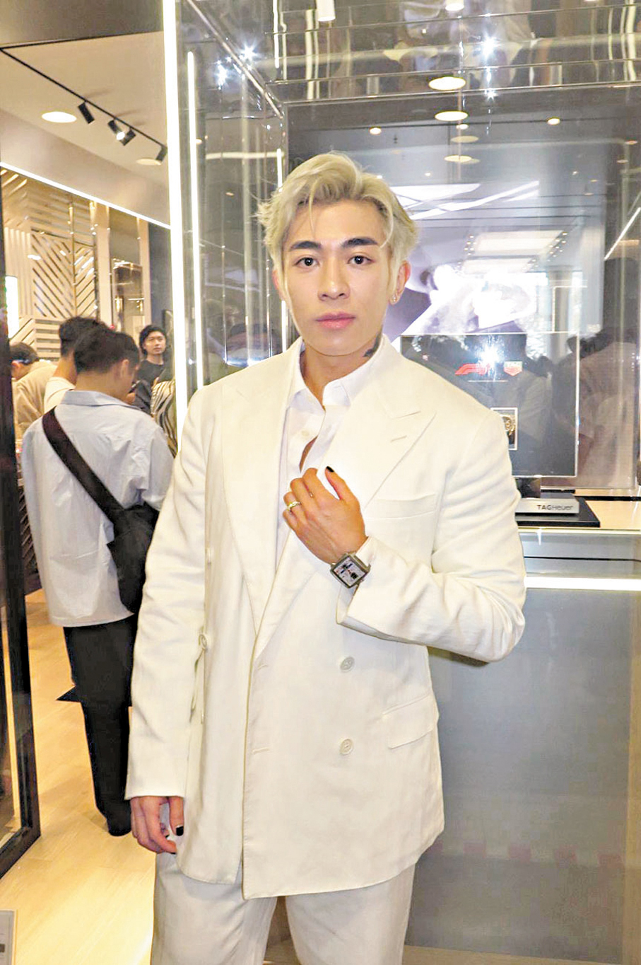 ●Tyson Yoshi為婚禮密密接Job。  阿祖  攝