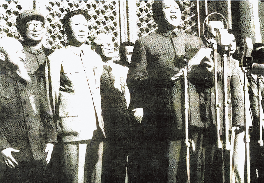 ●司徒美堂出席開國大典。 作者供圖