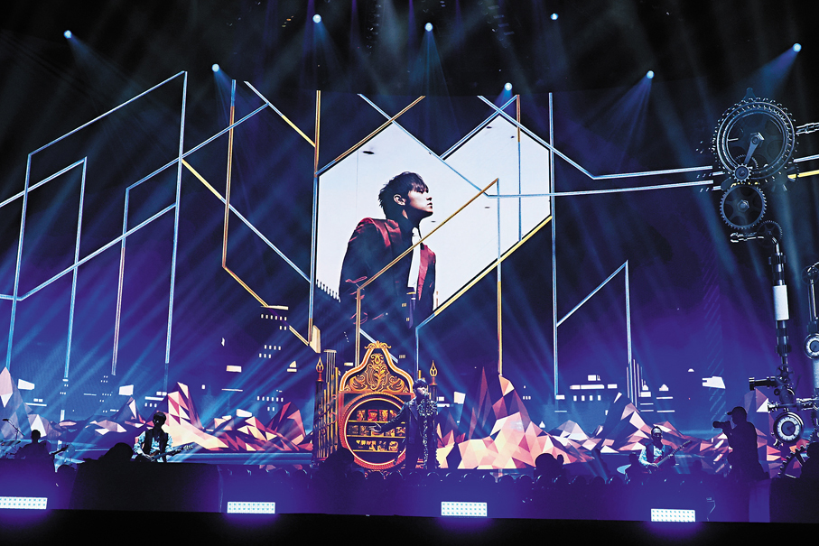 ●周杰倫出場即掀經典歌「回憶殺」。