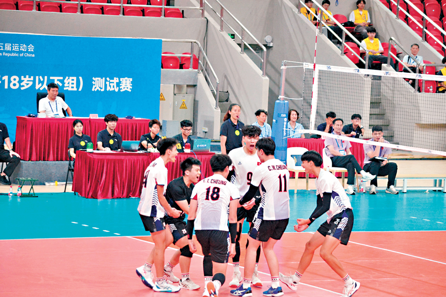 ●香港少年隊取得3勝2負戰績。 香港文匯報記者敖敏輝 攝