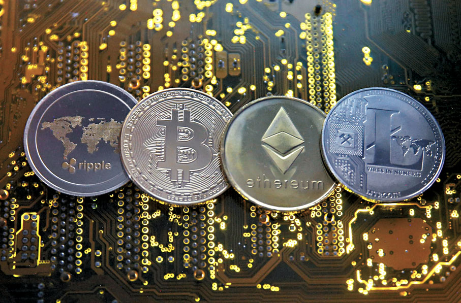 ●全球監管浪潮正重塑穩定幣格局。圖為加密貨幣。 資料圖片