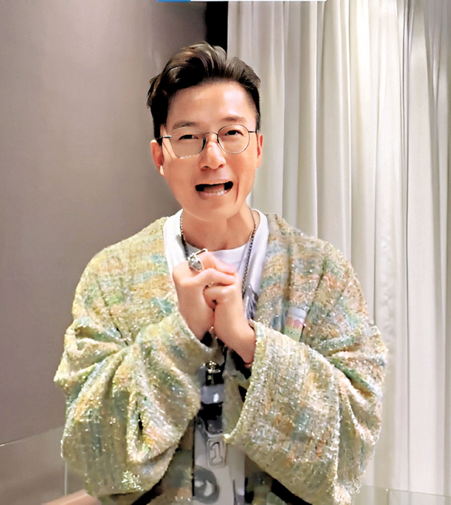 ●陳山聰祝香港百業興旺!