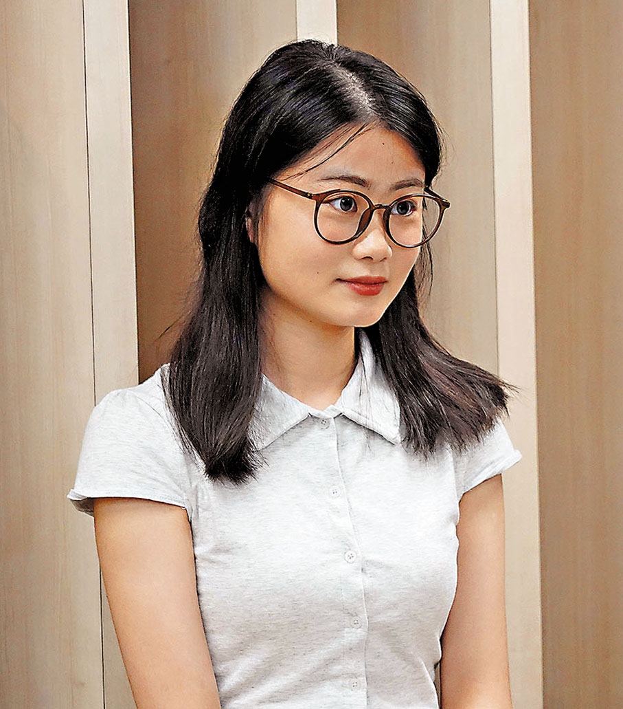●蘇同學。香港文匯報記者曾興偉 攝
