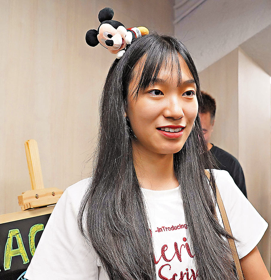 ●遊客范小姐。香港文匯報記者曾興偉 攝