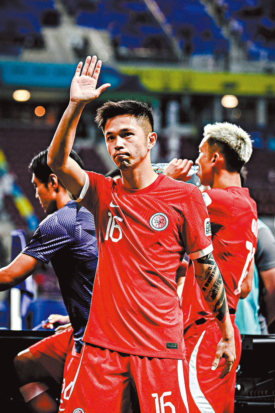 ●已經傷癒的陳肇鈞重返港足名單。