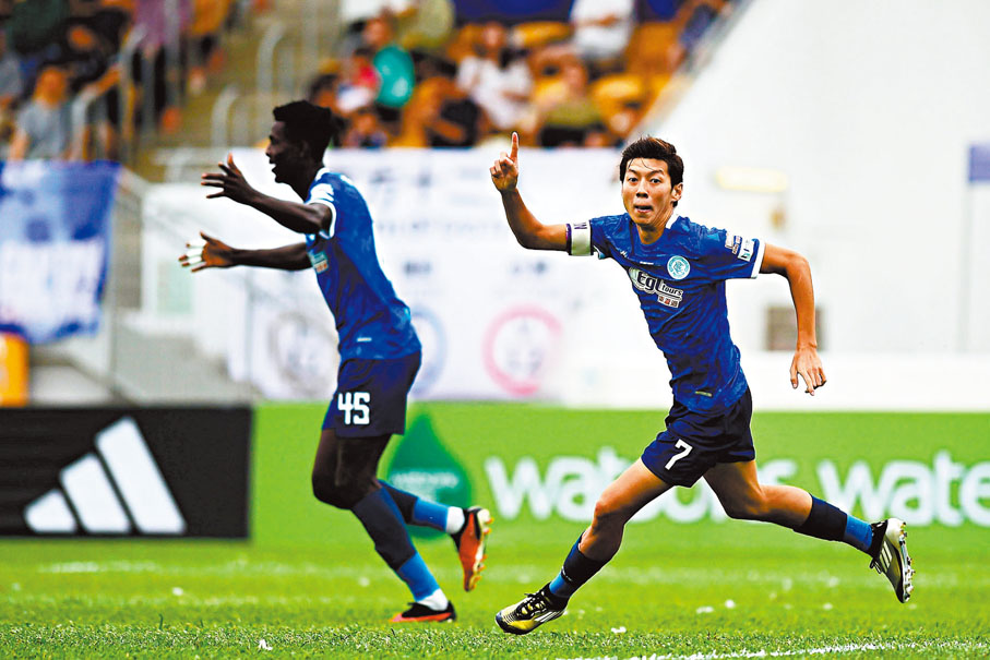 ●華人神射手劉智樂（右）繼續落選。