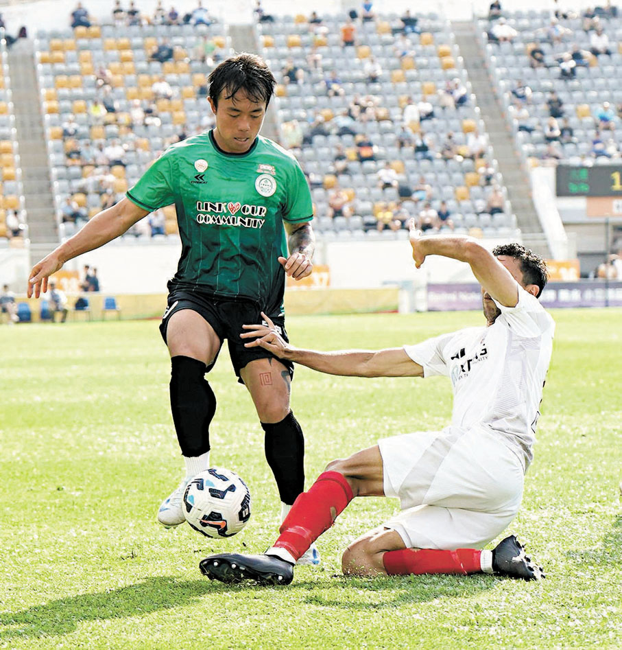 ●今屆最佳後衛之一李家豪首度入選港足決選名單。資料圖片