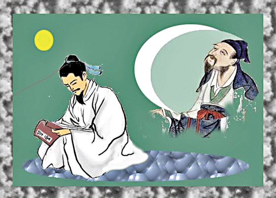 ●杜夢中有李，李未必有杜。作者供圖