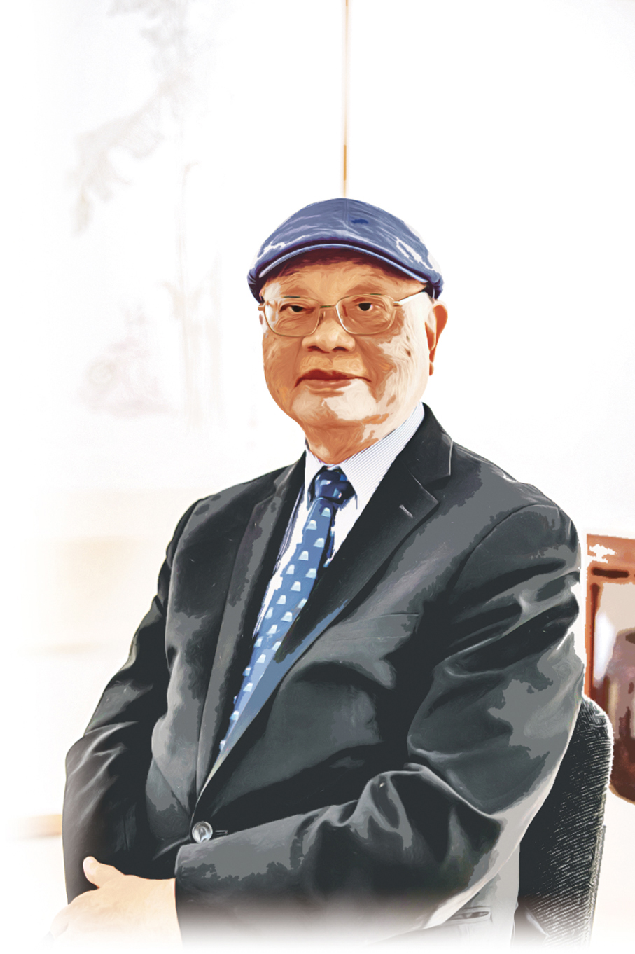 ●著名學者李焯芬。攝影：黃金源