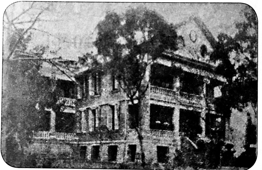 ●「波第8604部隊」大本營所在地（現中山大學醫學院圖書館）（翻拍）。