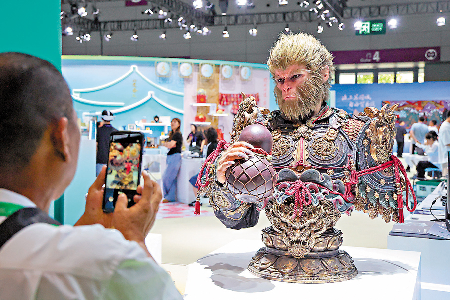 ●中國在2023年IP零售額接近1,000億元人民幣。 資料圖片