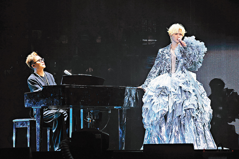 ●李昊為演唱會落足心思。