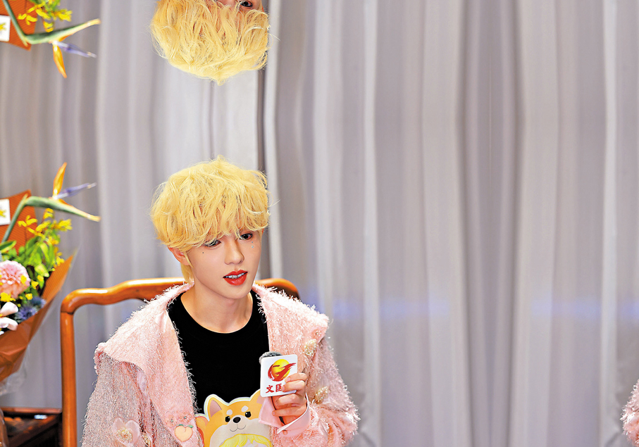 ●李昊向香港文匯報記者吐露心聲。 孫嘉蔚 攝