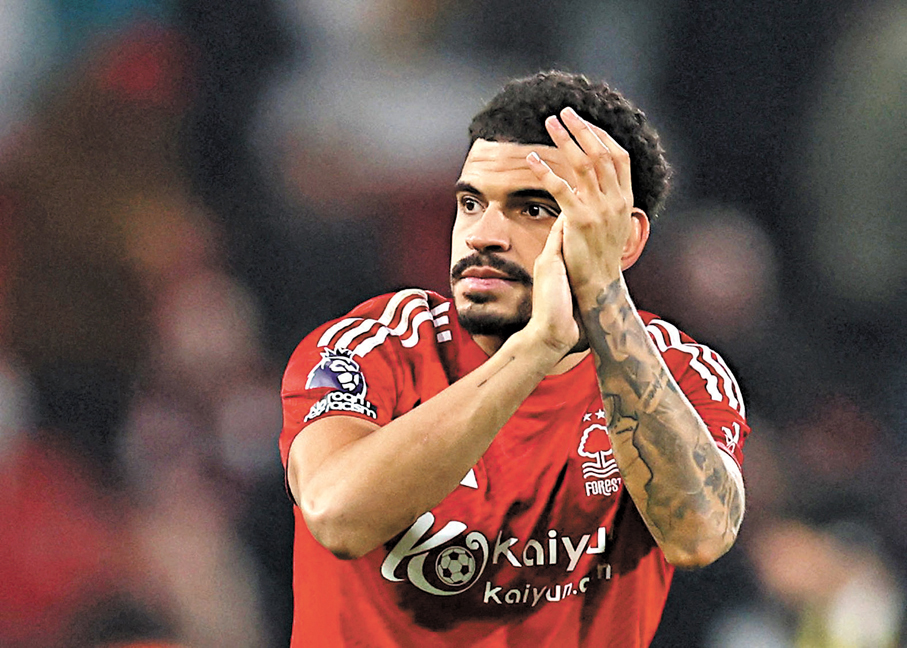 ●基比斯韋特上季英超為森林貢獻了7個入球及8次助攻。  資料圖片