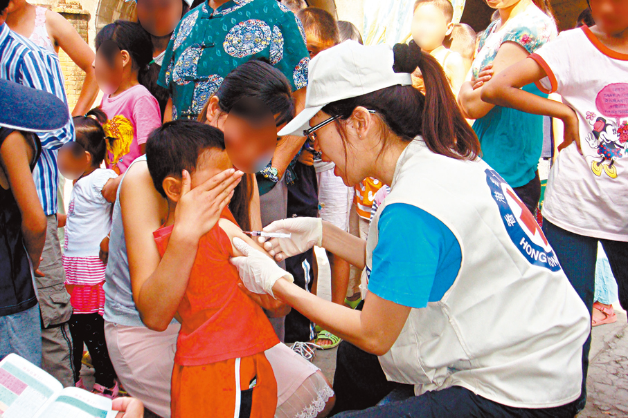 ●2008年，Carman馳援四川。受訪者供圖