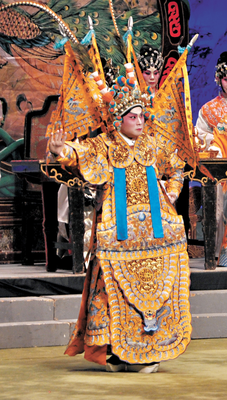 ●龍貫天演魏元帥。