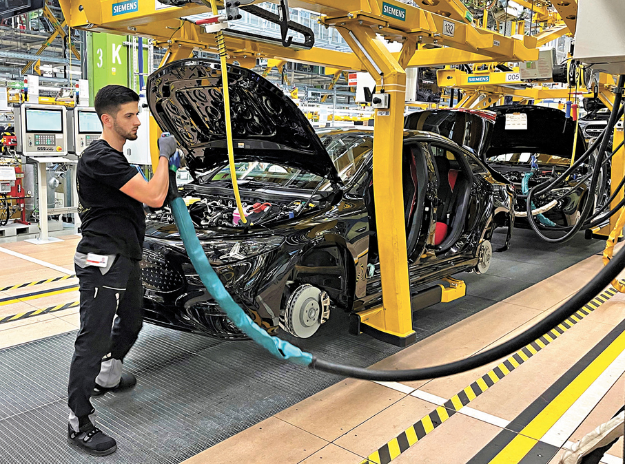 ●去年歐盟與美國的商品及服務貿易額達1.7萬億歐元。 資料圖片