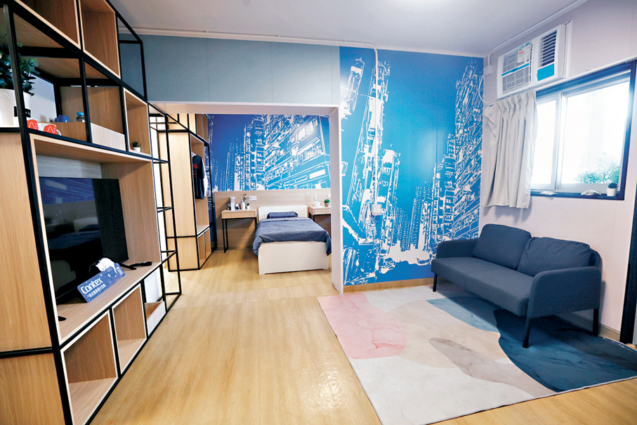 ●整個項目將提供約2,000間客房，最多可供約5,000人入住。 香港文匯報記者郭木又  攝