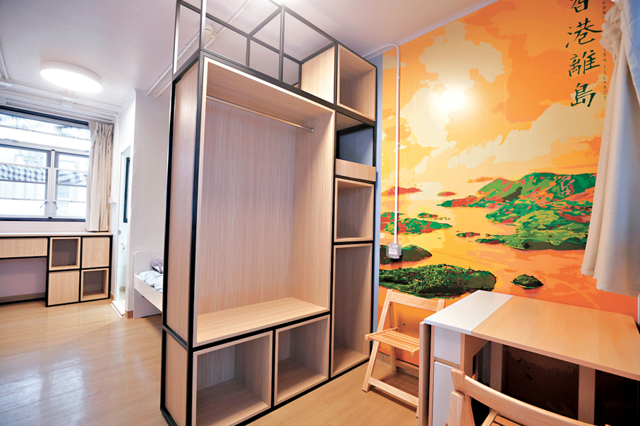 ●首階段只供青年團體申請入住。香港文匯報記者郭木又  攝