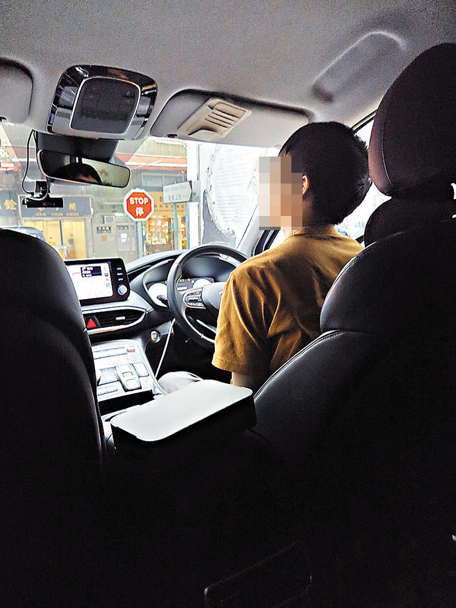 ●Kin直言要另購車保，會令兼職司機卻步。香港文匯報記者劉明 攝