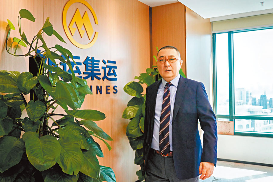 ●招商輪船旗下外運集運副總經理王虬。