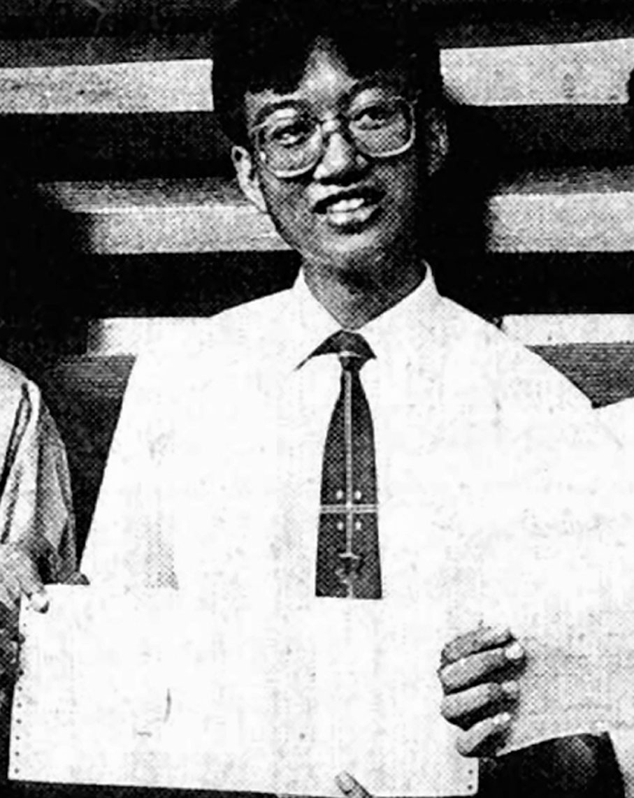 ●女拔狀元黃穎妍父親黃偉強本身亦是1992年會考十優狀元。 資料圖片