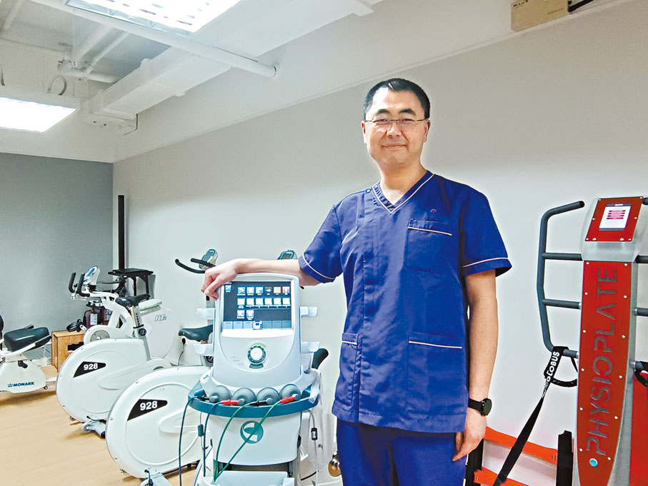 ●胡存孝指業界支持免轉介制度。香港文匯報記者張茗  攝