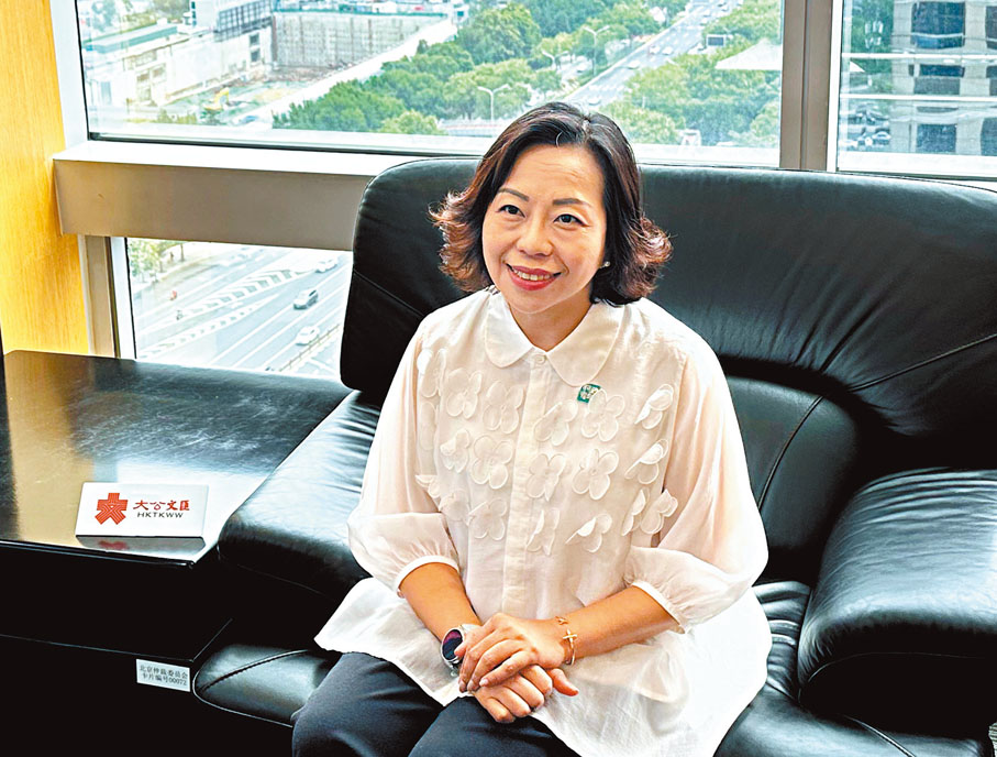 ●民政及青年事務局局長麥美娟。香港文匯報記者鄒孟奇 攝