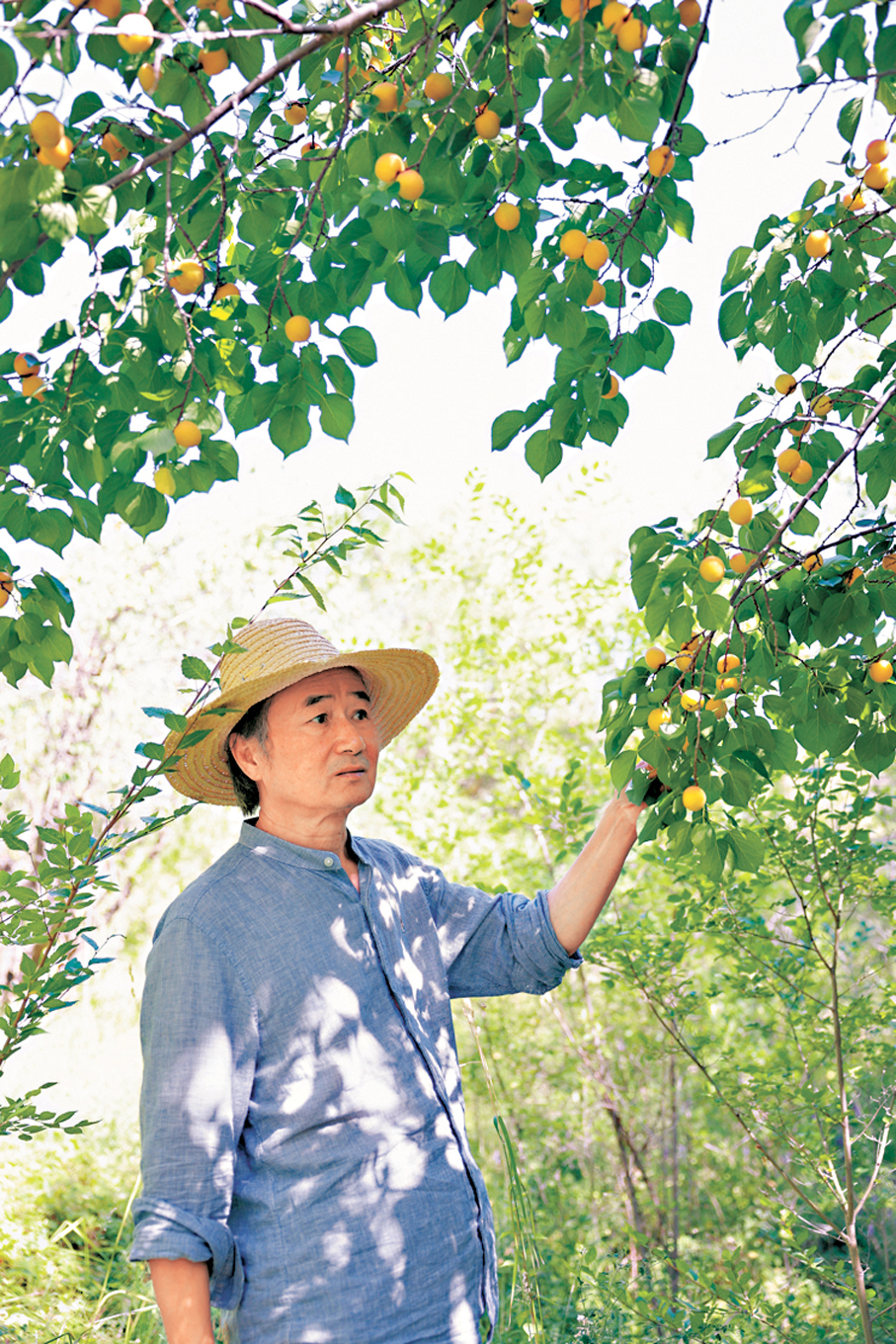 ●作家劉亮程享受鄉間的生活。