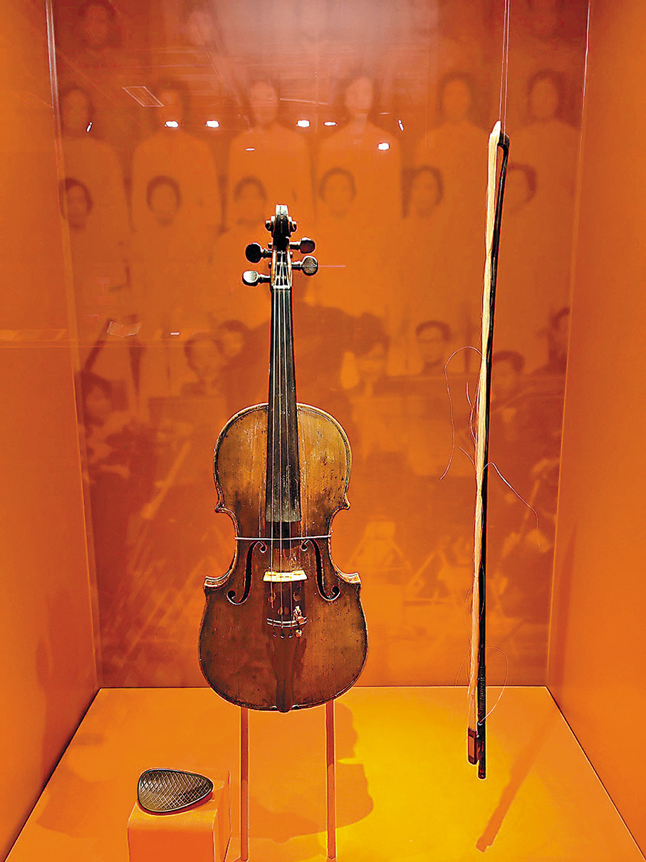 ●冼星海用過的小提琴。