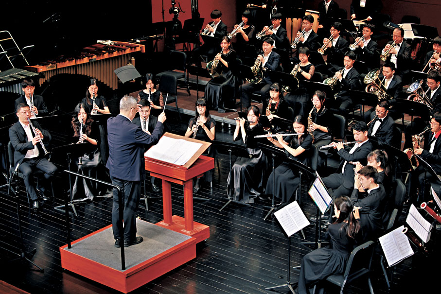 ●新清之友北京香港學生清華暑期音樂營匯報演出。 受訪者供圖