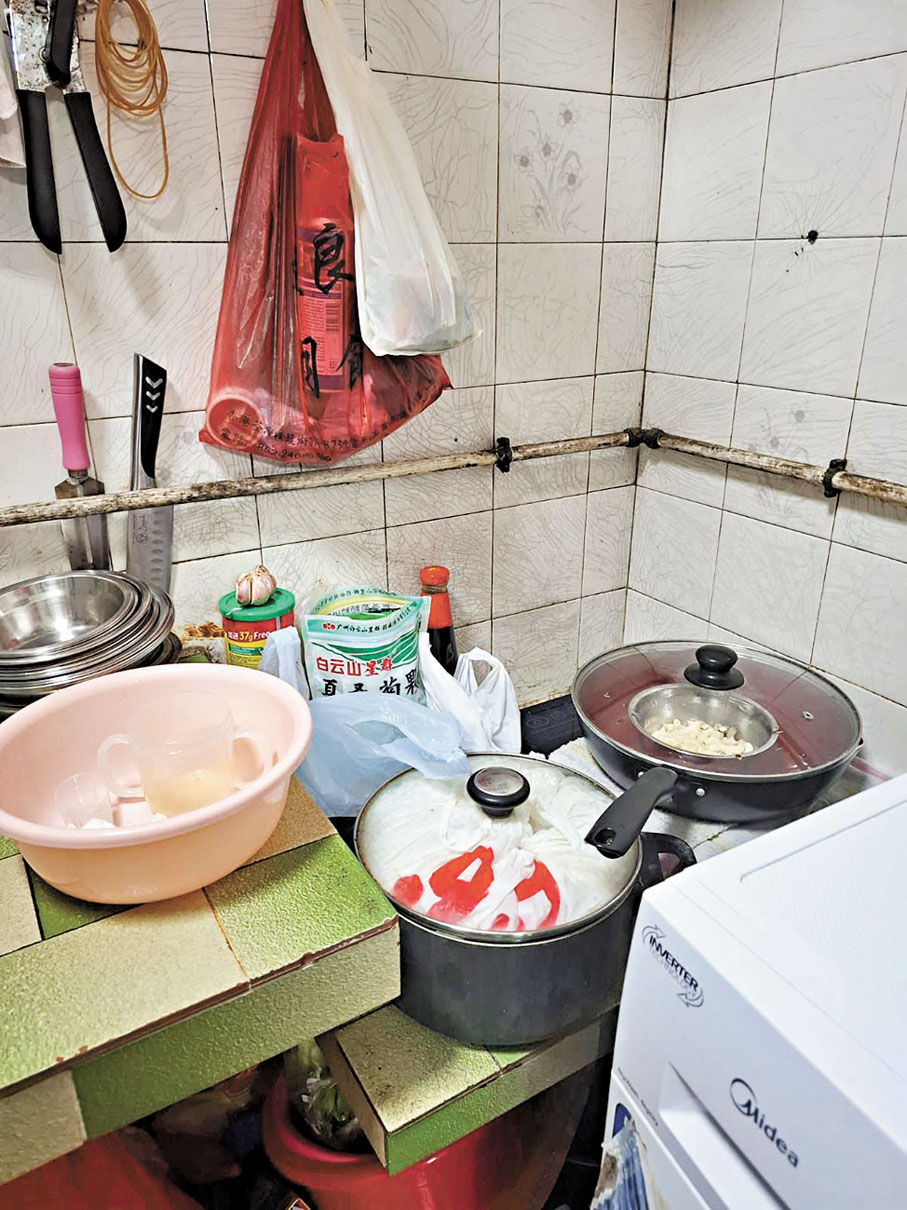 ●莫女士家中環境。 受訪者供圖