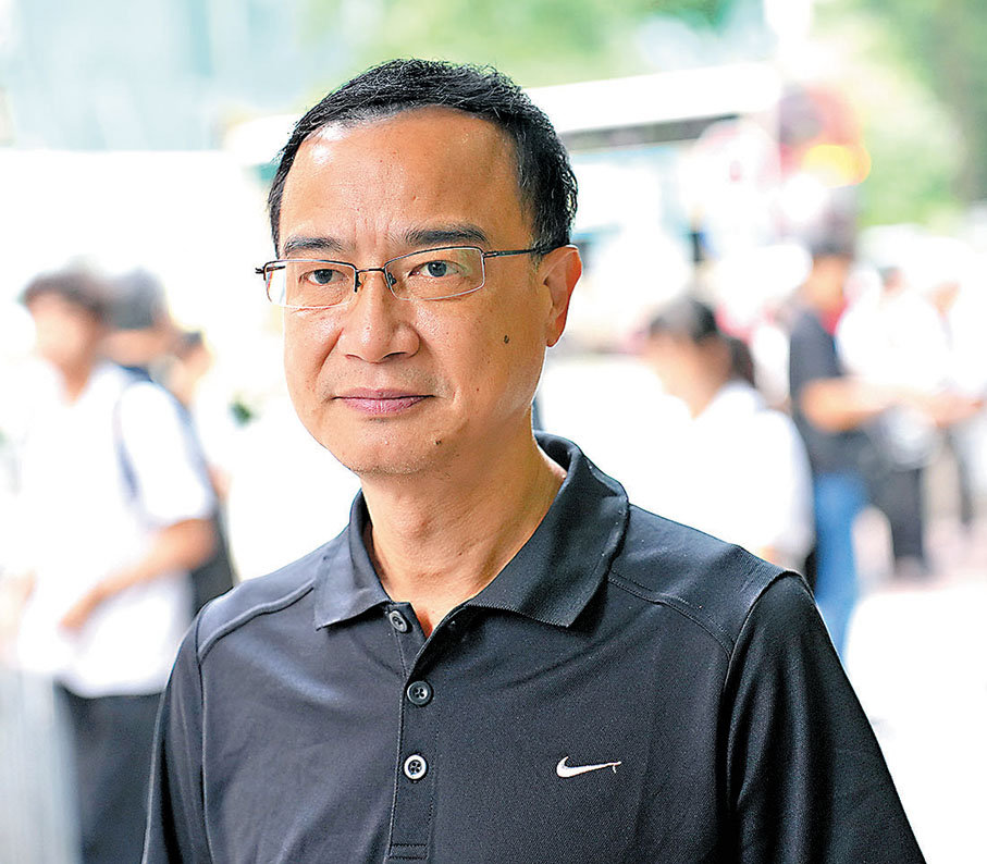 ●鍾志光憶述自己經常有探望驄叔。 黃宇威  攝