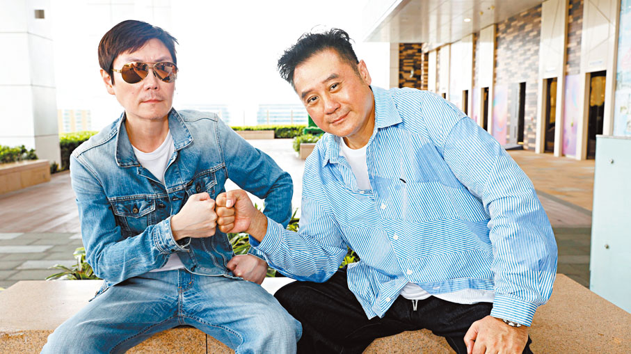 ●李思捷與麥包兄弟情深。 