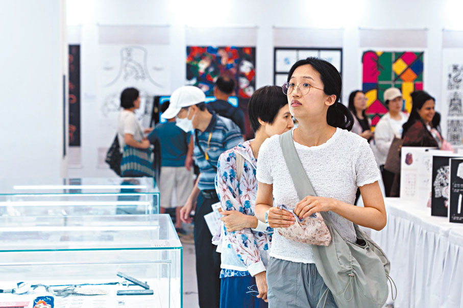 ●「了不起的甲骨文」香港展已圓滿結束，短短12天已累計吸引逾2萬人次入場參觀。