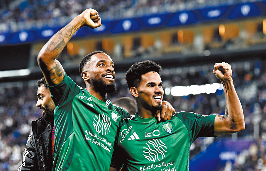 ●吉達艾阿里陣中擁有神射手艾雲東尼（左）等球星。資料圖片