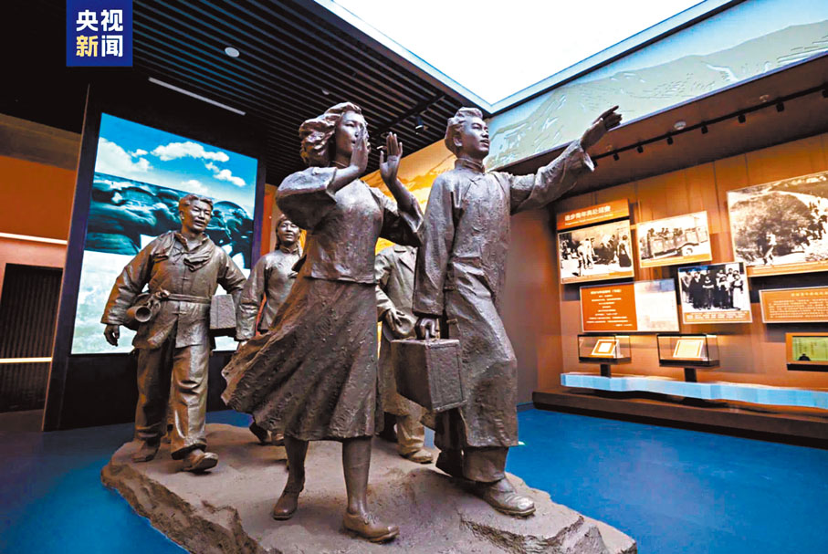 ●館內展出逾千檔案與文物。央視新聞網圖